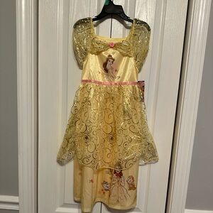 Size 5 T Disney princess play dress up / fun / sleepwear. NWT